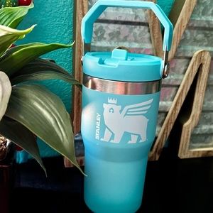 Stanley Pool Cub Baby Blue IceFlow 20oz Tumbler Authentic